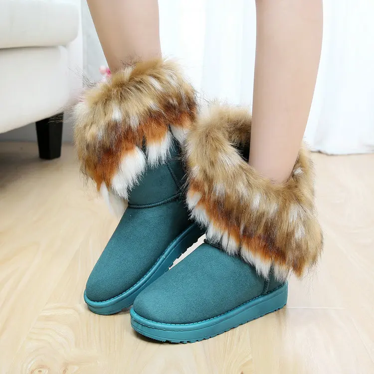 

Shorha New Fashion Women plush Boots Spring Winter Black and Brown Boots Fashion Shoes Quality Suede Long Boots Women Shoes