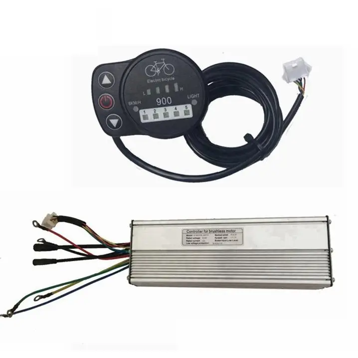 48V 45A KT controller Brushless DC Motor Controller Ebike +KT-LCD8H LCD3 LED900 Color Display One Set,for 2000W-3000W Ebike Kit.