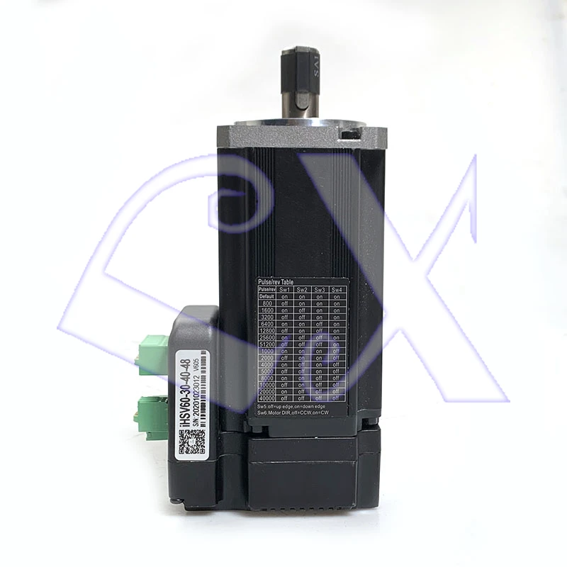 JMC V605 iHSV60-30-40-48 400W Integrated Servo Driver 48VDC 3000rpm 1.27NM Suitable for spraying machine mechanical arm etc.