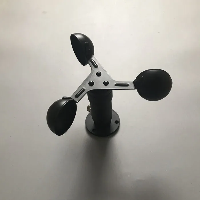 Датчик скорости ветра, передатчик скорости ветра, анемометр из алюминия с кабелем RS485, 4-20 мА, 0-5 В, импульсная метеостанция