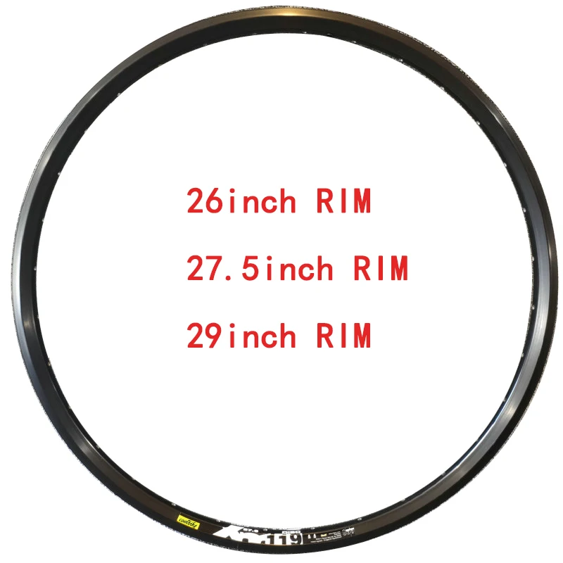 Aluminum Alloy Bicycle Wheel Accessories, Mountain Bike RIM, 27.5 \