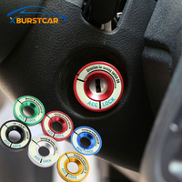 Xburstcar Car Styling Luminous Key Ignition Ring Decoration Trim Stickers for SEAT Leon Ibiza CUPTRA Accessories