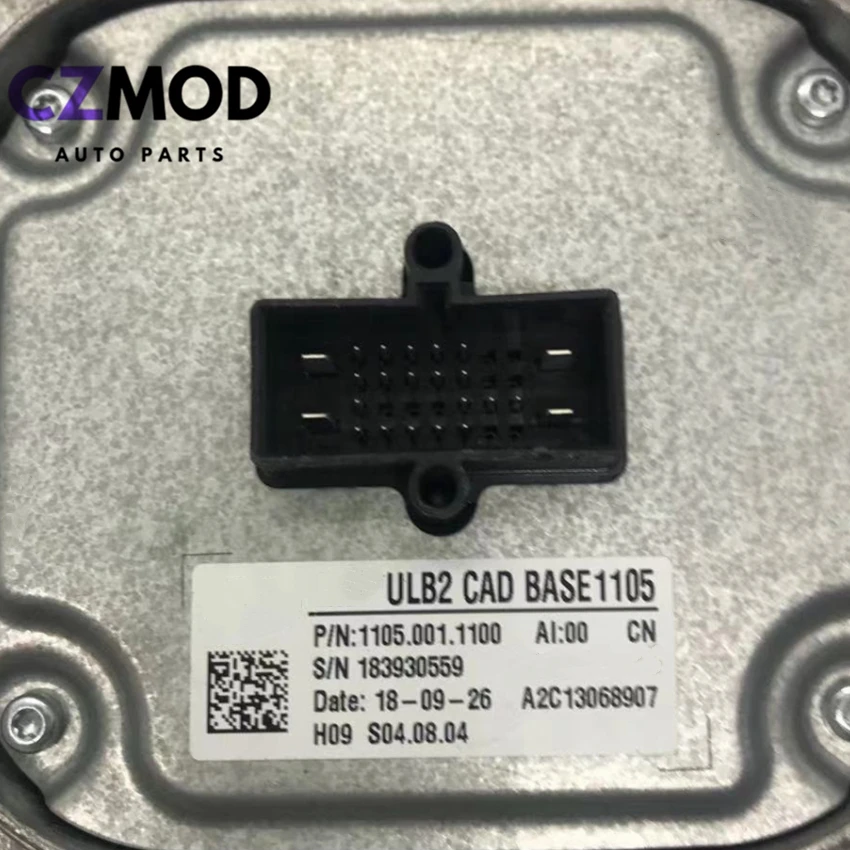 CZMOD Original 1105.001.1100 ULB2 CAD BASE Headlight LED Driver Control Module 11050011100 A2C13068907 Car Accessories