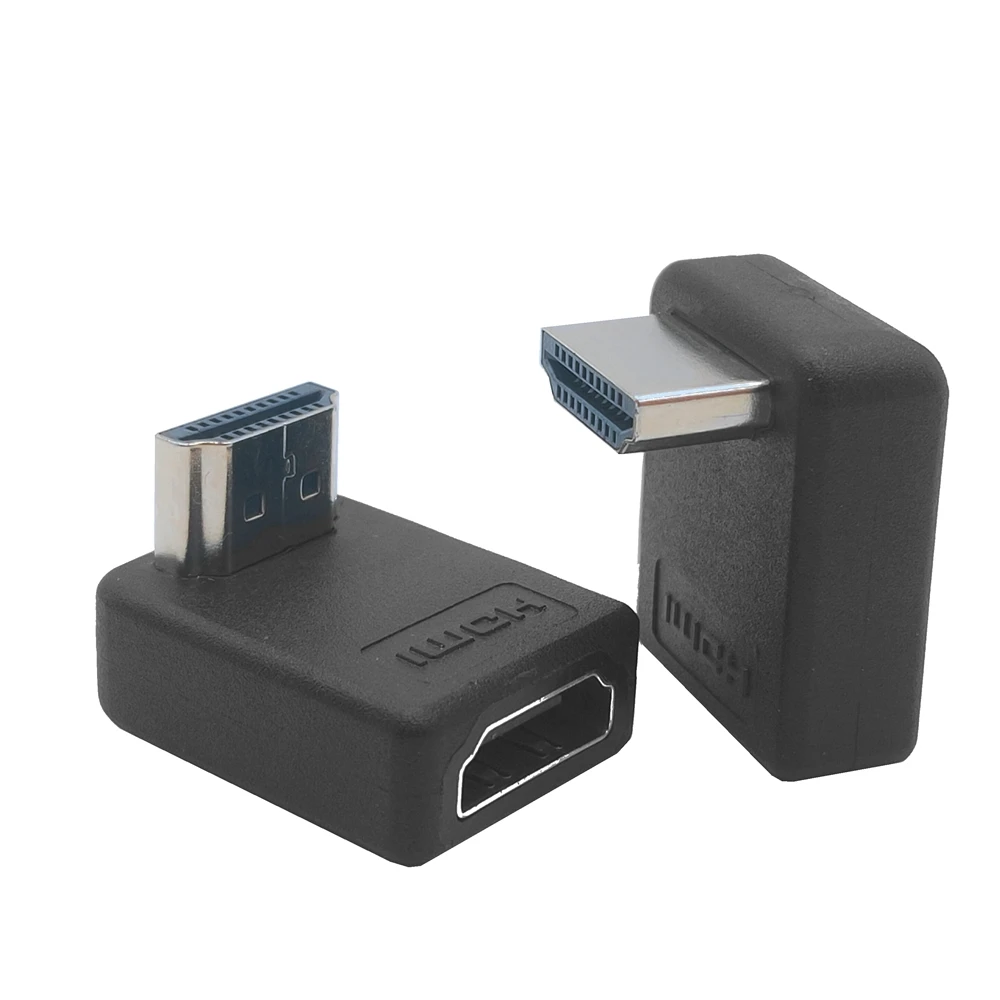 1pchdv-T90度アダプター,オス-メスケーブルコンバーター,ps4用,hdtv,hd互換,コネクタ