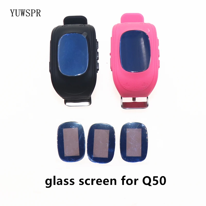 Watches Glass Strap for Q50 Kids GPS Tracker Smart Watches Accessories Screen Glass Charging Port Cover for Wholesale