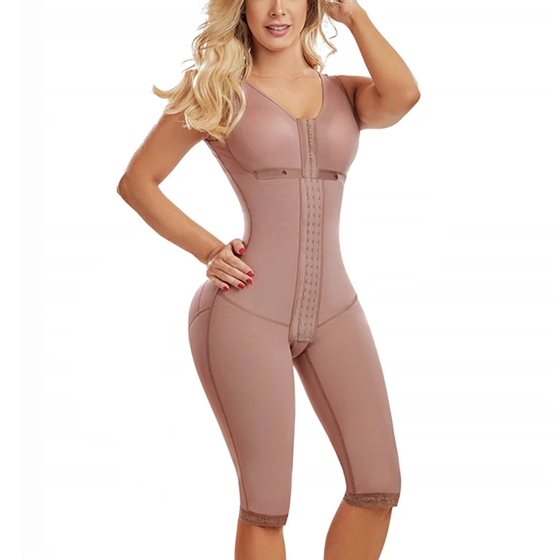 Fajas Colombianas Reductoras y Moldeadoras Postpartum Body Shaper for Women Post Surgery Compression Garment Slimming Shapewear