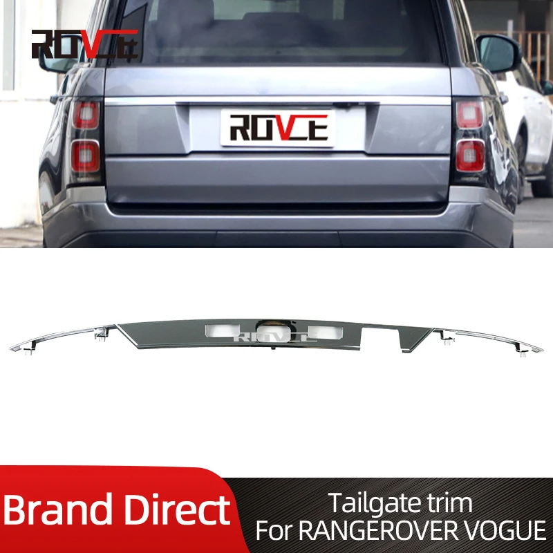 

ROVCE1 PCS Car Rear Trunk Tail Door Trim Molding For Land Rover Range Rover Vogue 2013-2022 ABS Car Accessories-Styling