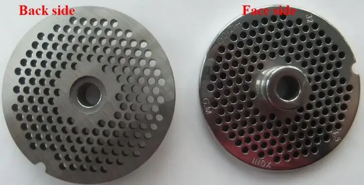 TC-32# Meat Grinder Parts Stainless steel grate 4.5mm hole 99.5mm diamater 1cm thickness