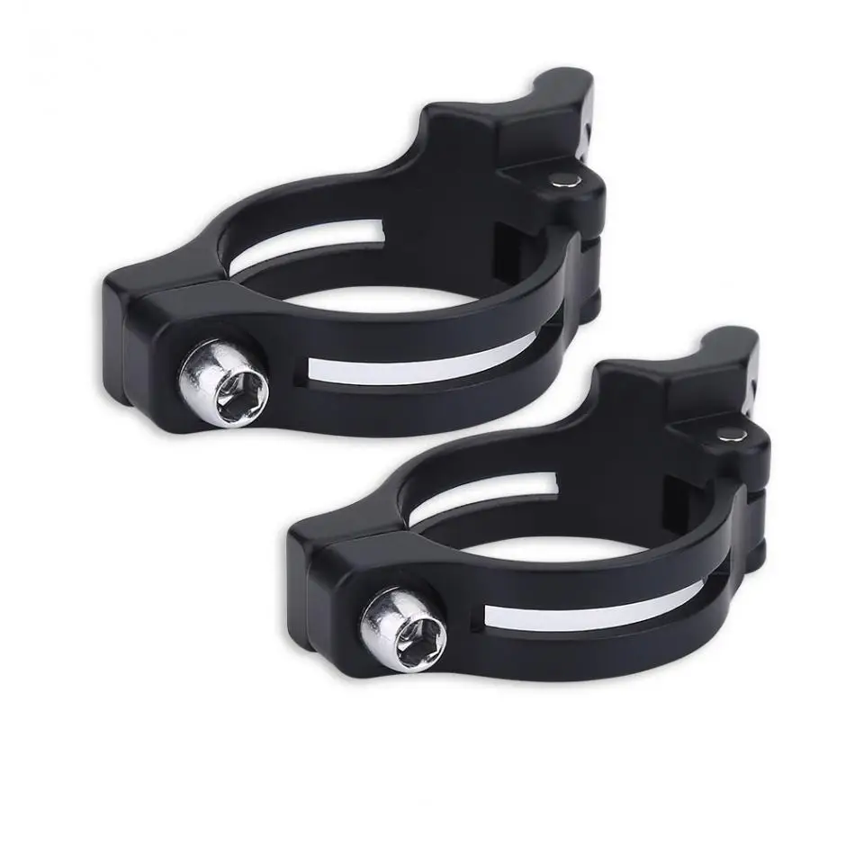 MEIJUN Front Derailleur Adapter Clamp Bicycle Ultra-Light 34.9mm Front Derailleur Adapter Clamp Aluminum Conversion Adapter Clip