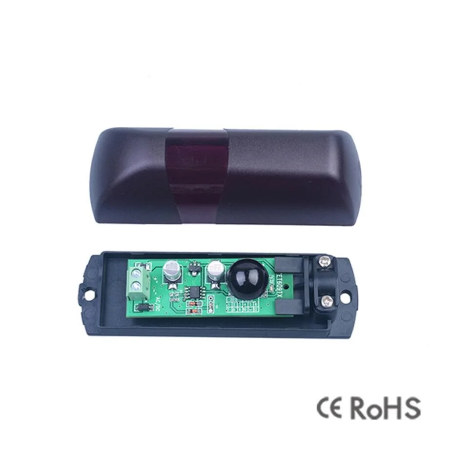 Sensor infrarrojo de seguridad para puerta automatizada, fotocélulas infrarrojas de seguridad para puerta de garaje, abatible, deslizante