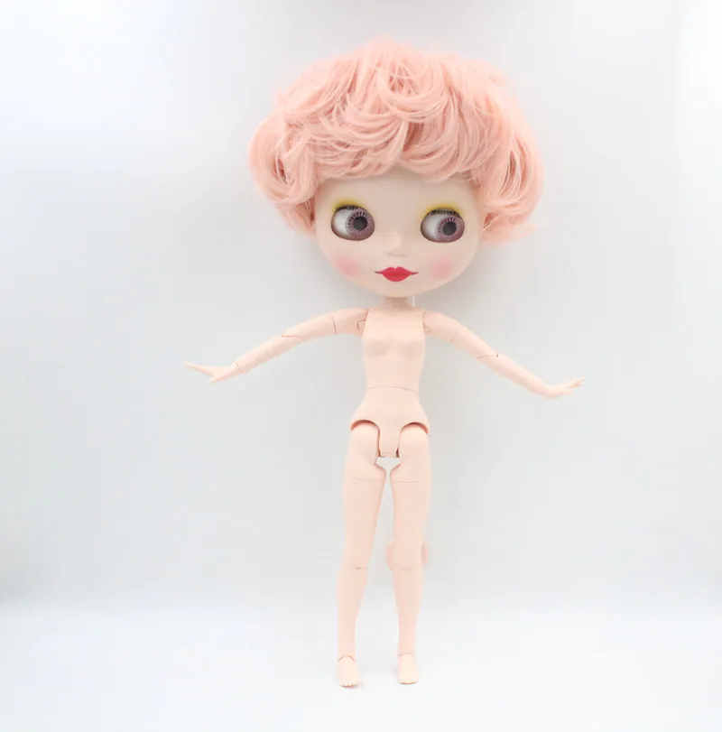 

Free Shipping Top discount 4 COLORS BIG EYES DIY Nude Blyth Doll item NO.664J Doll limited gift special price cheap offer toy