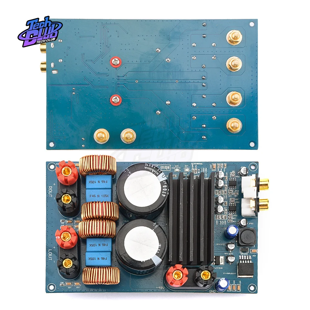 TPA3255 2.0 Digital Amplifier Board DC24-48v High Power 300W + 300W Class D o Digital Amplifier Board Instrument Accessories