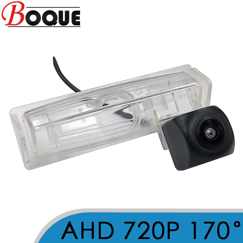 BOQUE 170 Degree 1280x720P AHD Car Vehicle Rear View Reverse Camera For Toyota Sienta Mark X Altezza Aristo Celsior Platz Echo