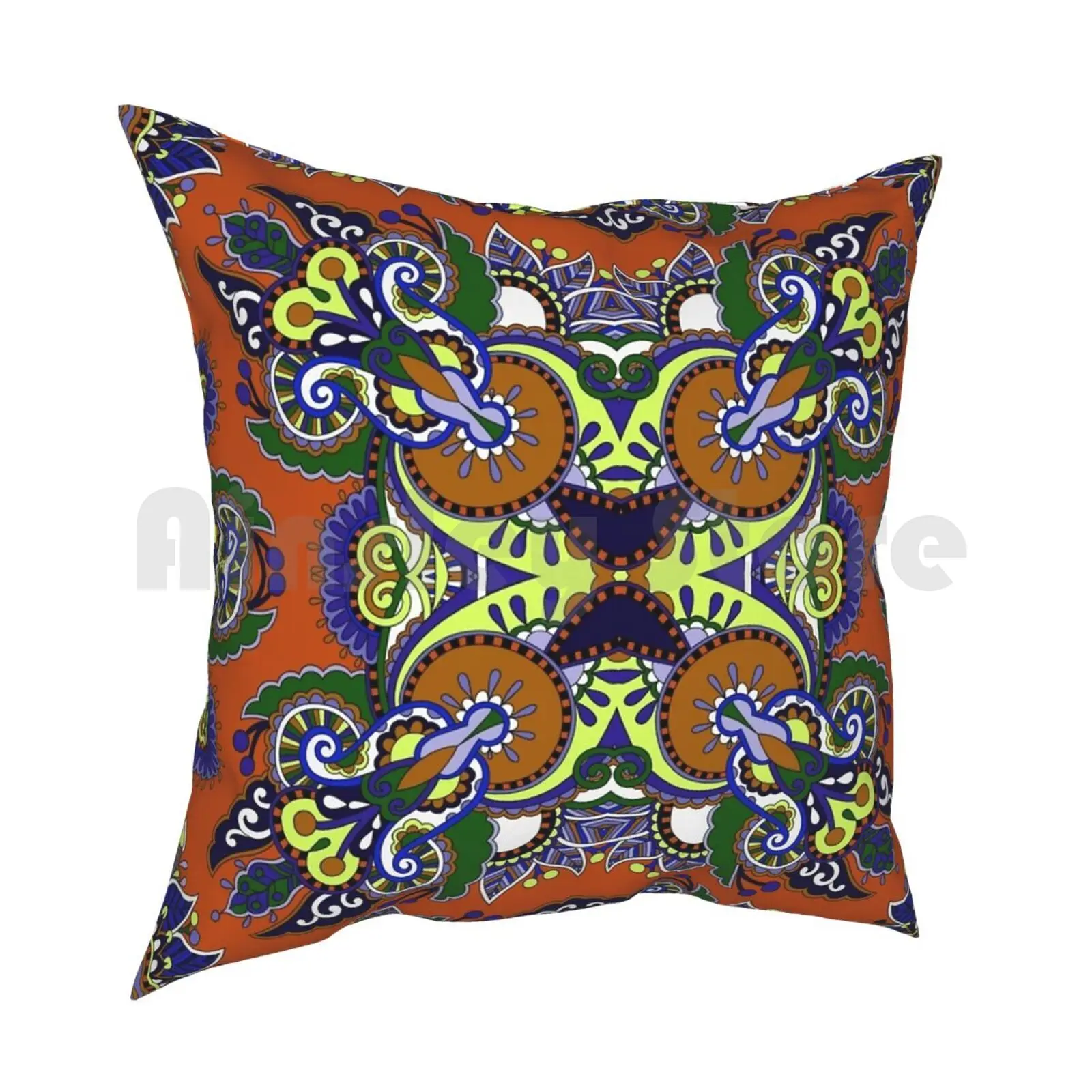 Boho Floral Pattern Pillow Case Printed Home Soft Throw Pillow Robin Curtiss Boho Jungle Coconut Garden Nature Outdoors