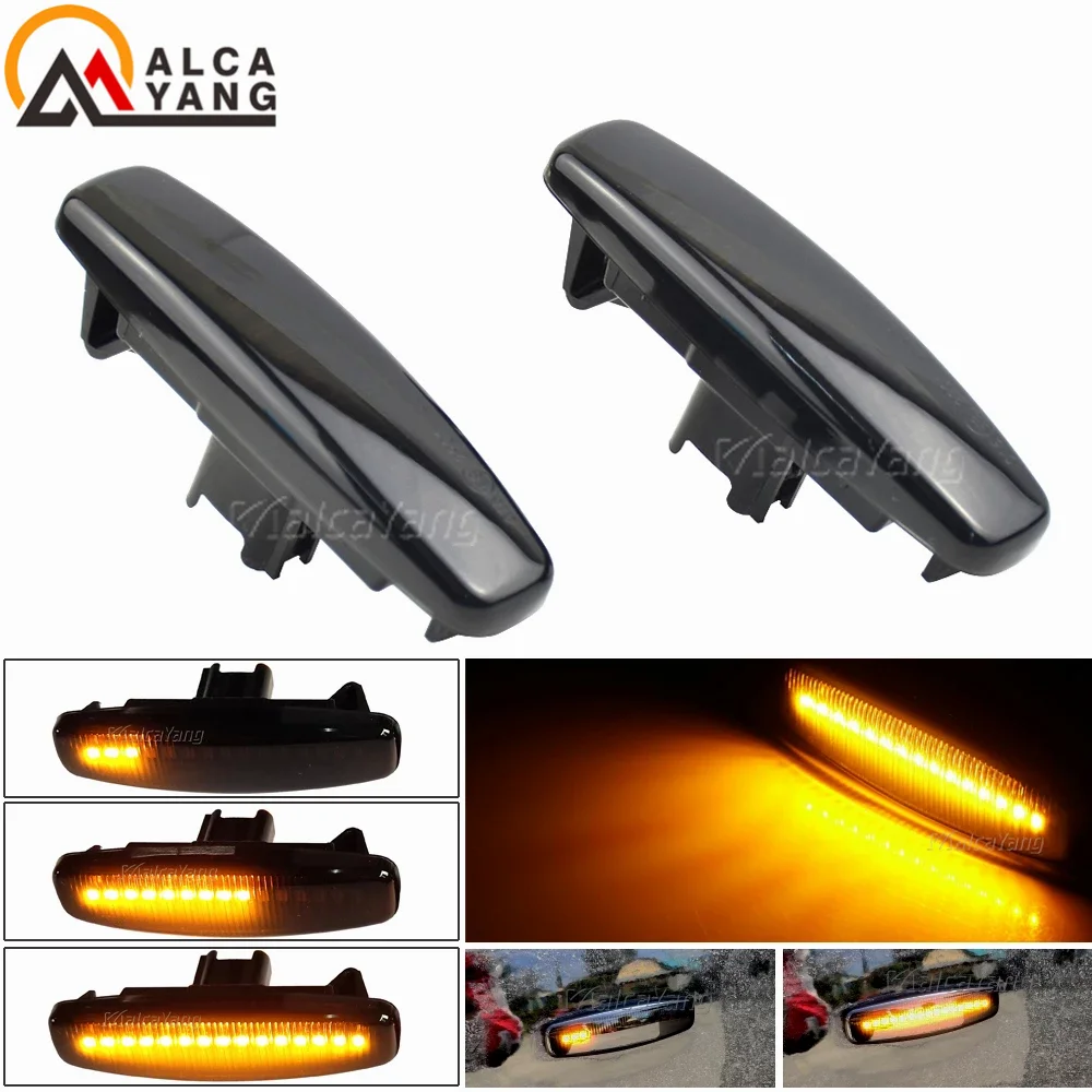 Dynamic Fender Turn signal Led Side Marker For for Nissan Fuga Y50 Murano Z51 Pathfinder R52 Skyline V36