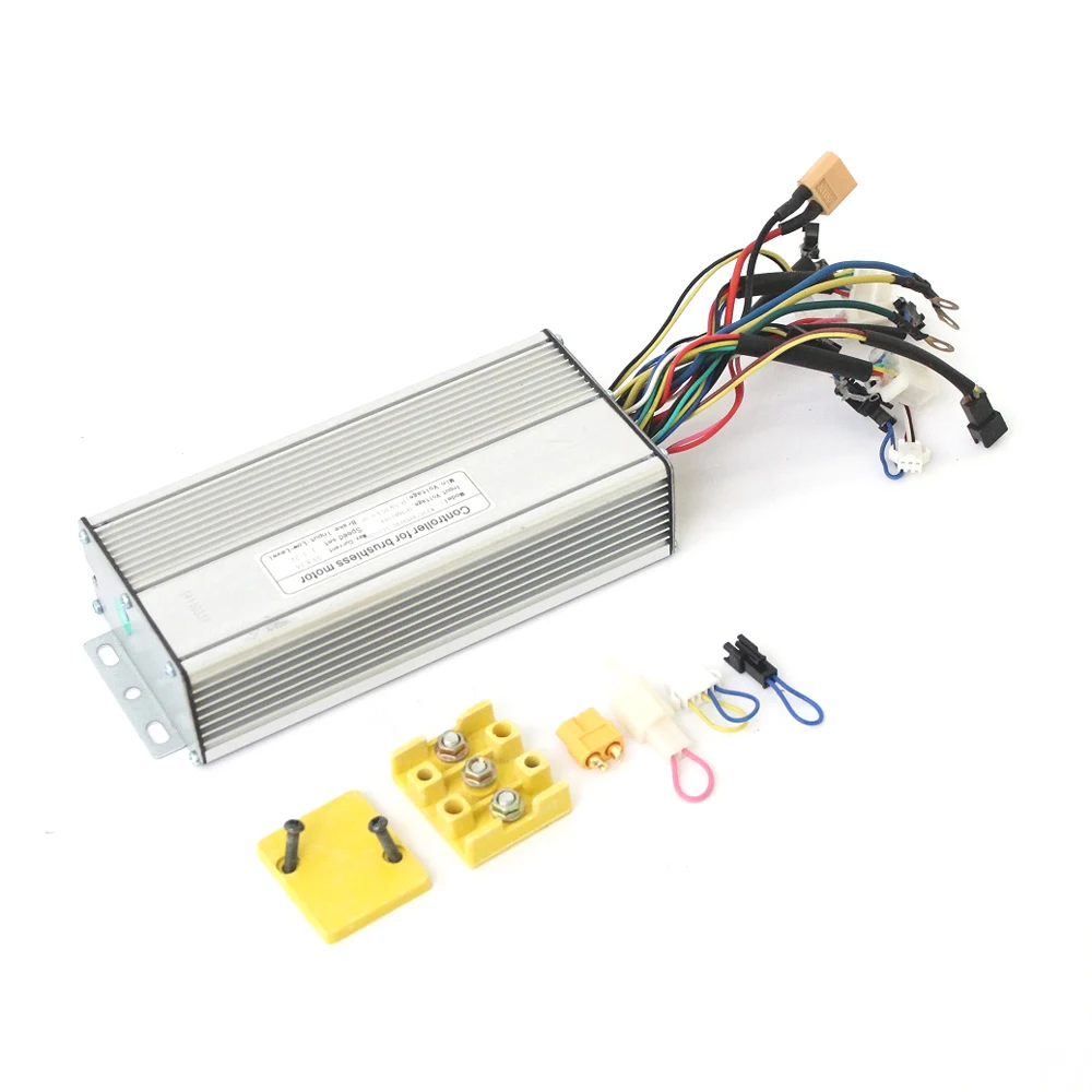 

RisunMotor Ebike Controller 36V/48V 1000W 1500W 35A Electric Bike Brushless DC Controller Support Regenerative Function