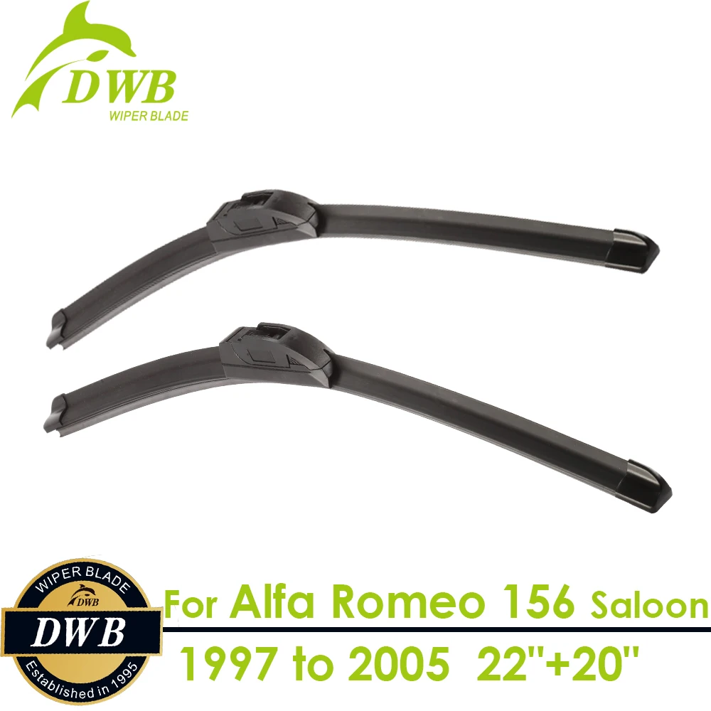 Wiper Blades for Alfa Romeo 156 Saloon 1997-2005 22