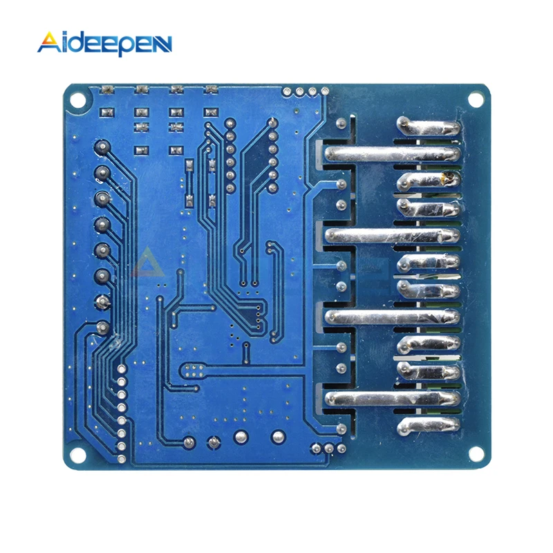 DC 8V-36V 4 Channel LED Display Multi-function Relay Module Board With optocoupler Self-locking Timing Relay Module