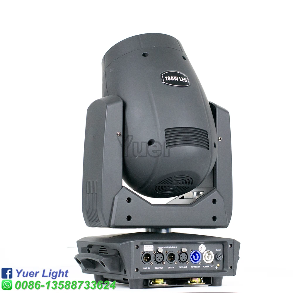 LED 100W Beam Spot LED Light DMX512 Moving Head Light Professional DJ Bar Party Show Stage Effect Night Light LED Stage Machine