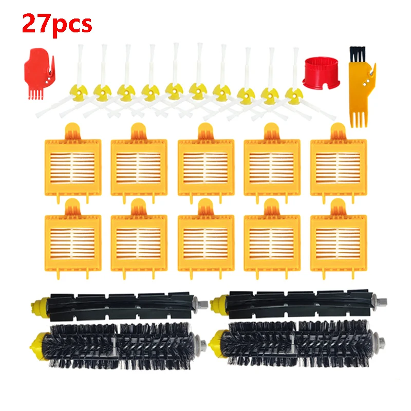 Bên Chính Bàn Chải Bộ Lọc Hepa Bánh Xe Phần Cho IRobot Roomba 700 Series 760 770 772 774 775 776 780 782 785 786 790