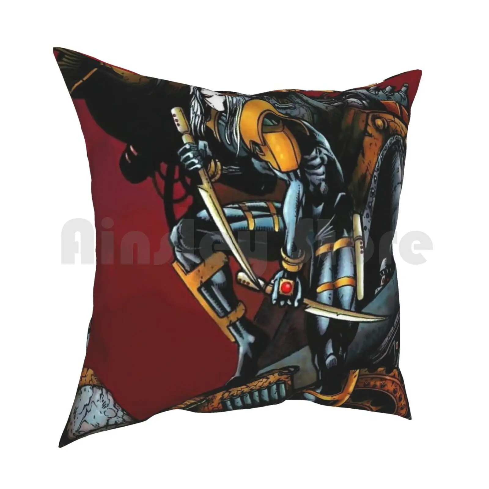 Hesser Original Character Pillow Case Printed Home Soft Throw Pillow Superhero Comic Books Comics Sci Fi Creatures