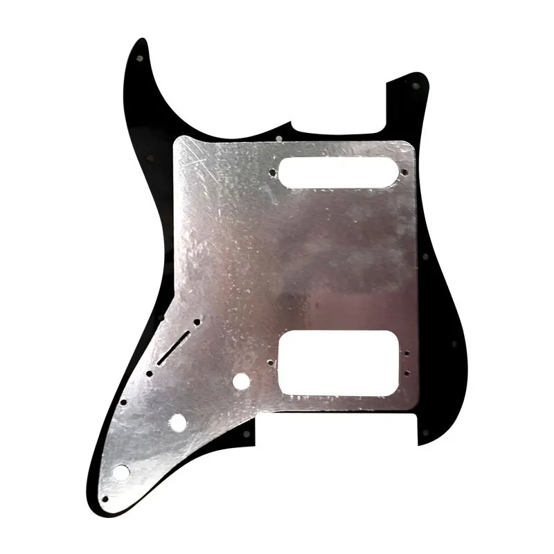 Pleroo-golpeador de guitarra con 11 agujeros para tornillos Stratocaster, con Floyd Rose Tremolo, puente Humbucker HS, placa para rascar