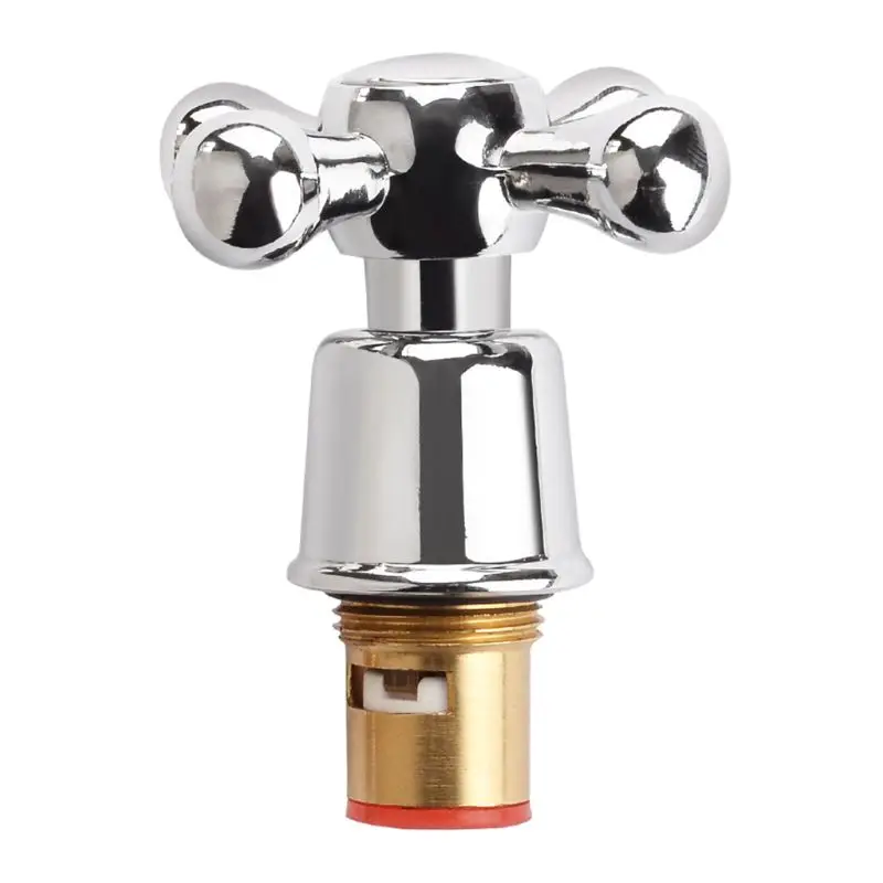 for Cross Faucet Handle Dish Basin Bathroom Sink Taps Cartridge Replacement Hand Shank Kitchen Fixture Accessorie