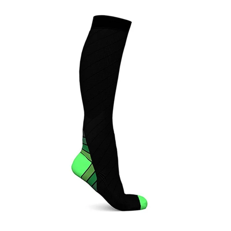 men women stockings socks quality soft stockings street sports spandex elastic pressure Compression stockings socks solid