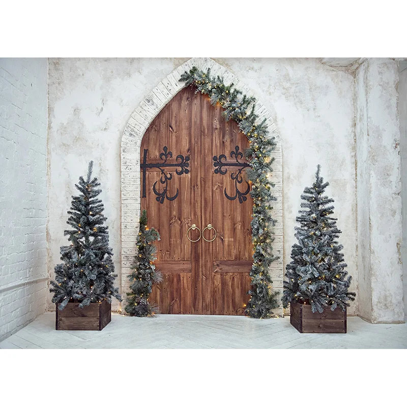ZHISUXI-Fondo de Navidad para fotografía, telón de árbol de Navidad, muñeco de nieve, accesorios de estudio fotográfico, ZLSY-61