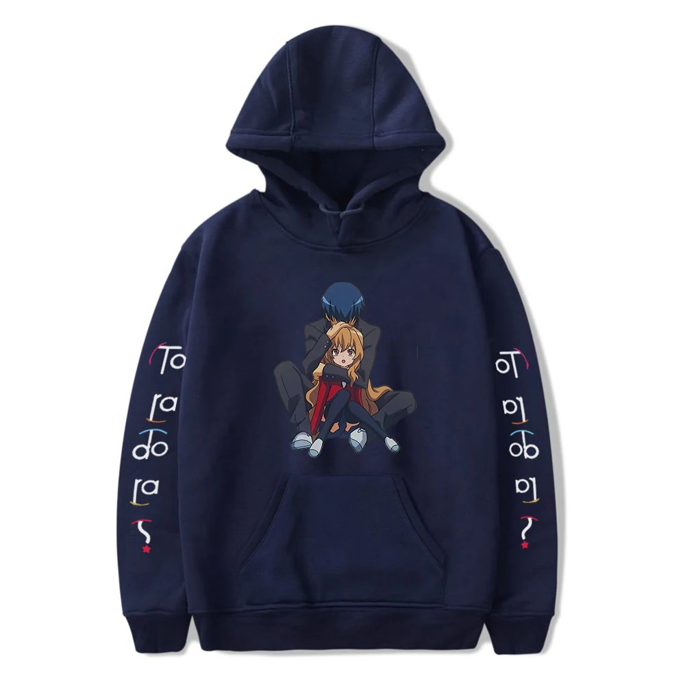 Anime Toradora Baumwolle Polyester Hoodie Sweatshirt Männer/Frauen Mode Druck Streetwear Hoodies Herbst Winter Mit Kapuze Sweatshirt