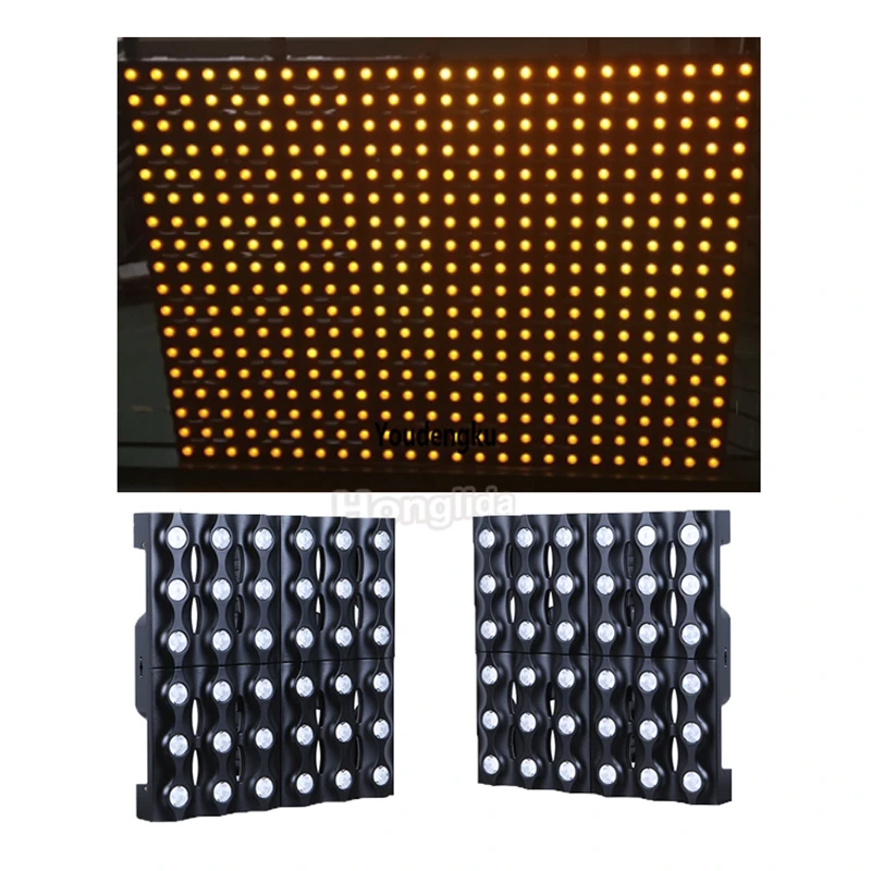 

Audience blinder 6x6 COB matrix 36x3w gold dmx led blinder for background on stage light