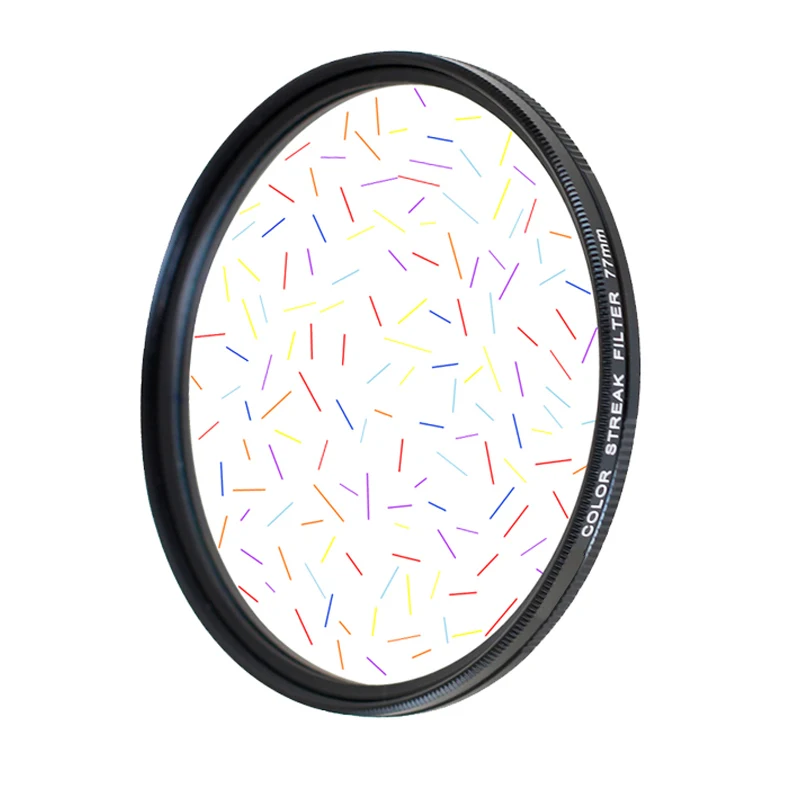 Sakuiner 58 62 67 72 77 82mm acessórios de fotografia nd uv cpl vidro prisma noite câmera estrela flare filtro para canon nikon sony