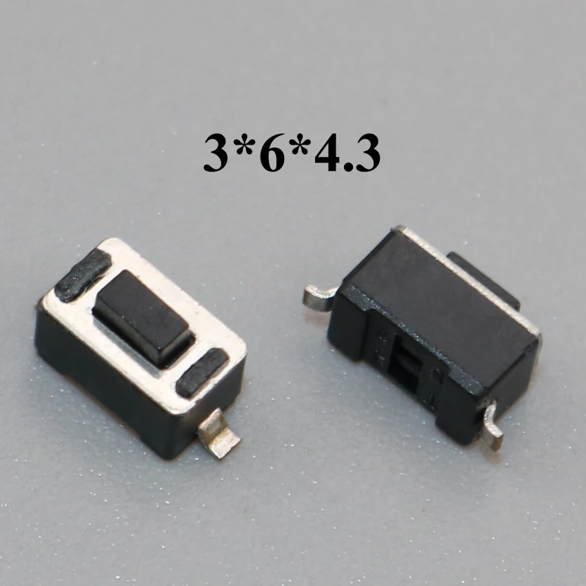 10PCS SMD 2 4 Pin 3x4mm 3x6mm 4x4mm Tactile Tact Push Button Micro Switch  3*4*2.5 3*6*4.3 3*6*2.5 3*6*3.5 4*4*0.8 4*4*3.0 MM - Image 3