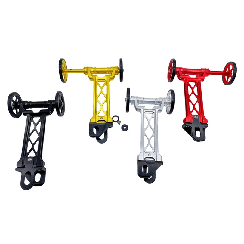 Litepro Bicycle Extension Rod Easy Wheel Parking Push Wheel Telescopic Rod Widened Easywheel Booster Wheels For Birdy
