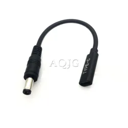 USB 3.1 Type C USB Female to DC 5.5*2.1 mm 5.5* 2.1 Male Power Charger Adapter Connector Adaptor for Lenovo Asus HP Dell PD