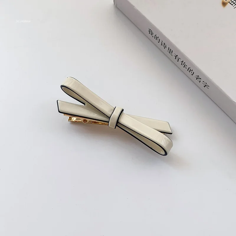 Korean Hair Clip Women Simplicity Elegant Acetate Hair Barrettes Girls Duckbill Hairclip Hair Accessories Korean Hair Clips New