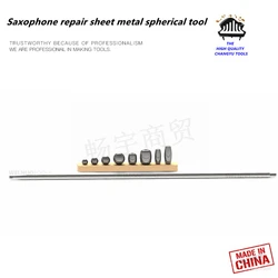 Brass Trumpet Tube Deformation Dent Sheet, Metal Ball Repair Tools, Trumpet, French Horn, Tuba Tube, 8 Ball, 1 Bar