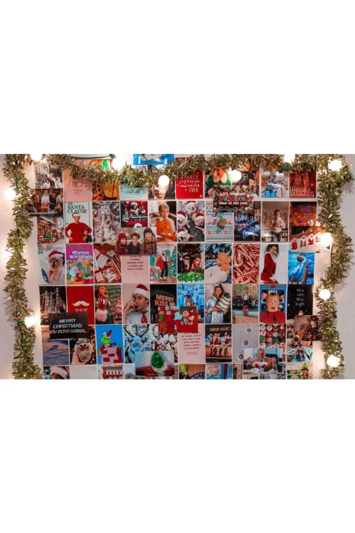 Winter Wall Poster Collage Set - 105 Pcs 10cm x 15cm