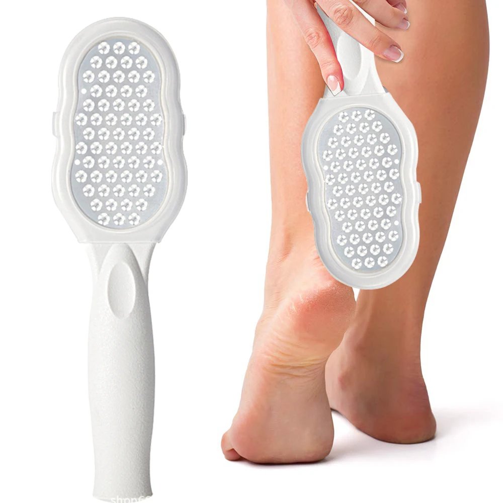 Pedicure Foot File Callus Remover Dead Skin Foot Scraper Stainless Steel Portable Rasp Colossal Foot Grater Scrubber For Wet Dry