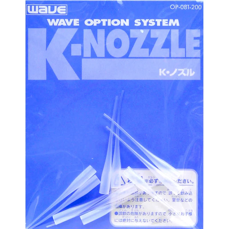 Wave Option System OP-081  K-Nozzle Glue Droppers(10pcs),Hobby Tool Kits