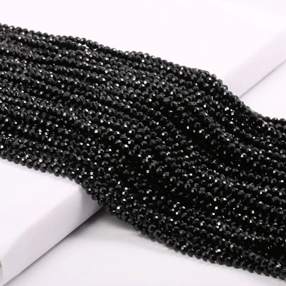 2Strands Natural Stone Beads For Jewelry Making Section Spinel Loose Beads Necklace Bracelet Handiwork Sewing Craft Accessory