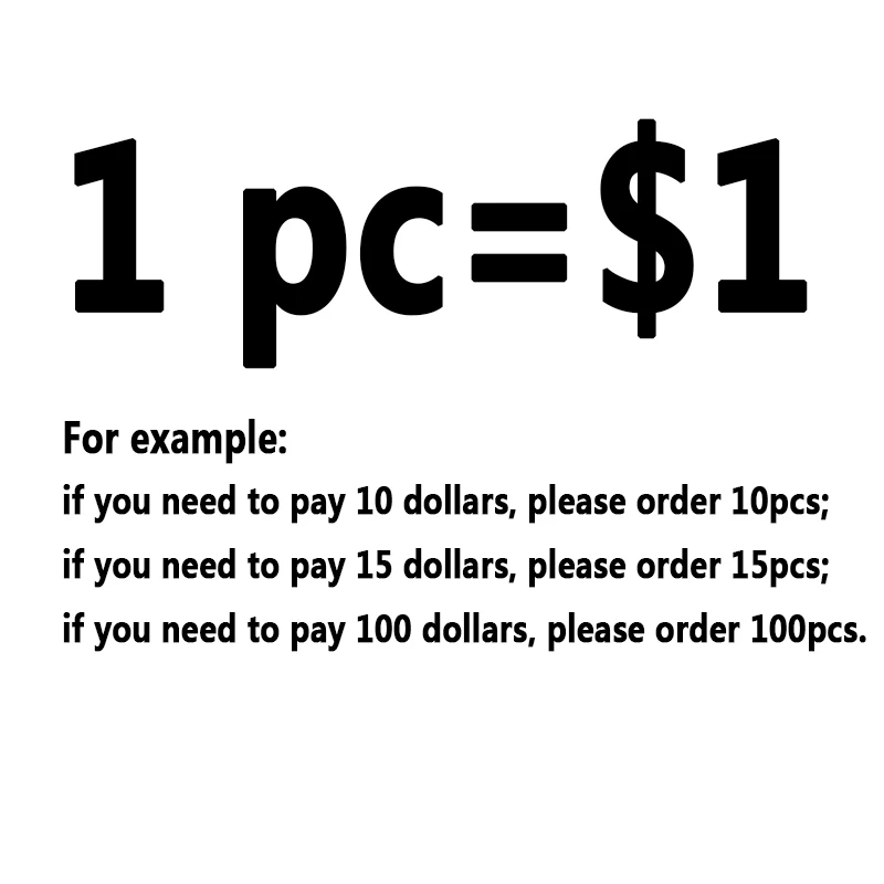 Pay for extra fee for your order as discussed or extra shipping cost image 4