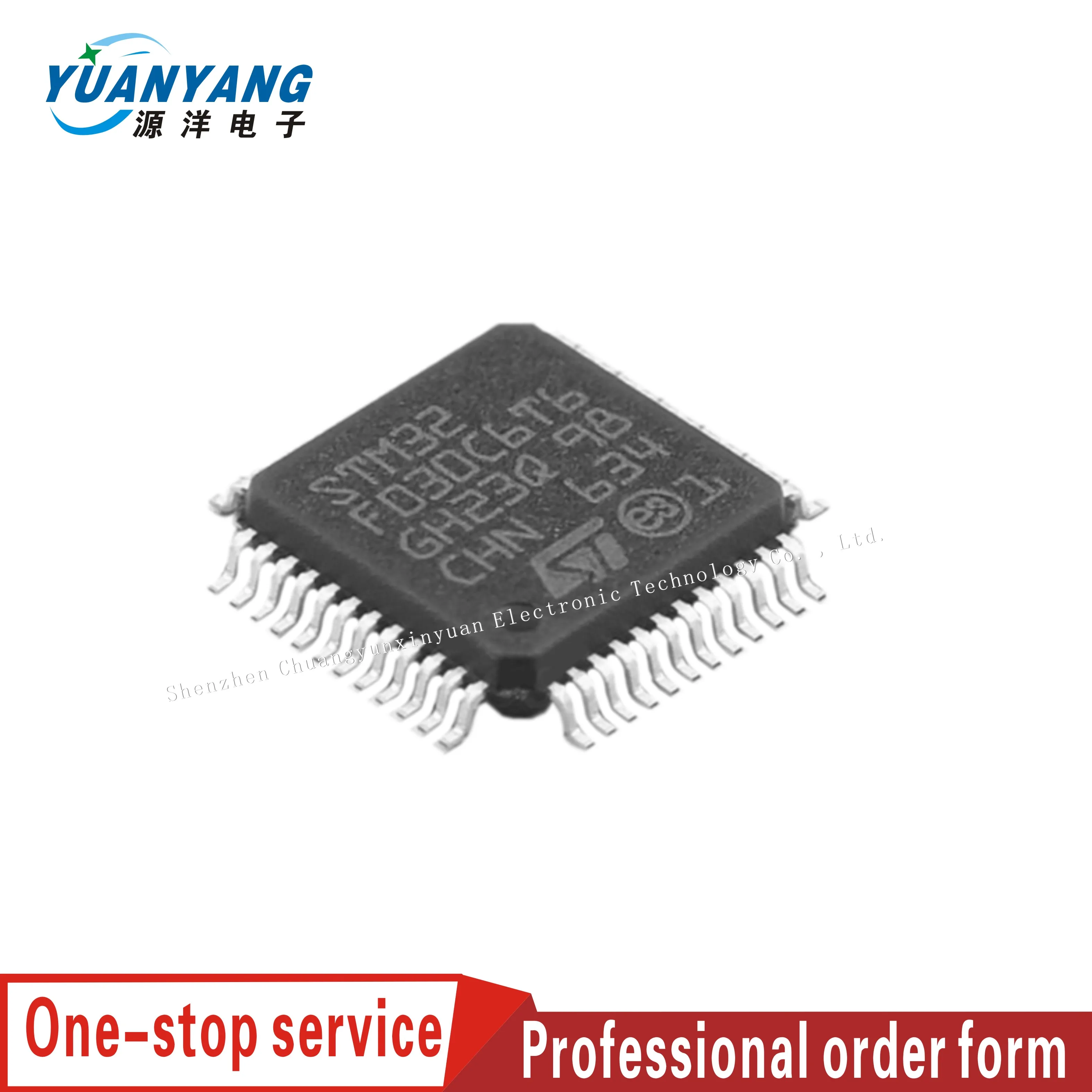 5Pcs/Lot STM32F030C6T6 STM STM32 STM32F STM32F030 STM32F030C STM32F030C6 LQFP-48 IC MCU