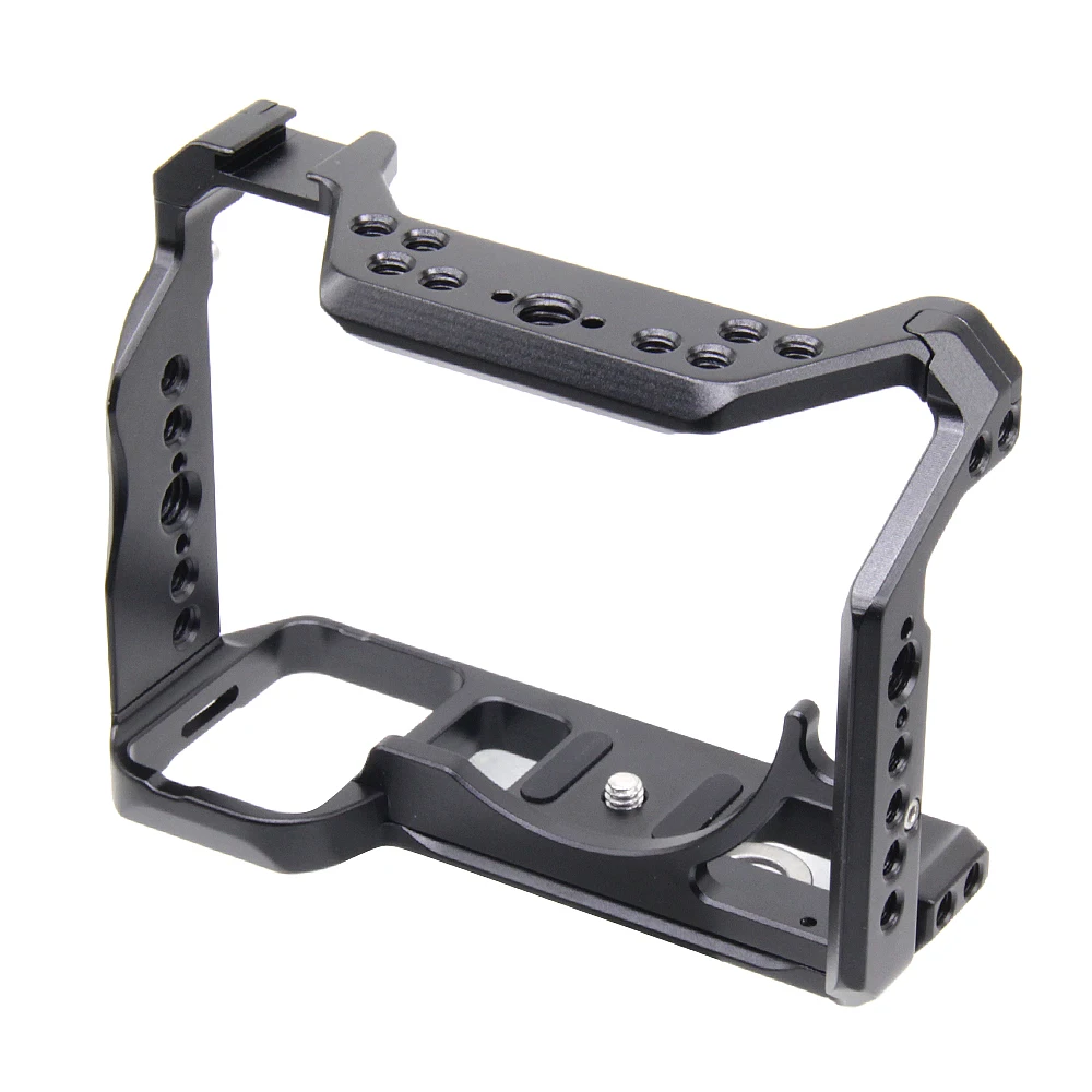 

Camera Cage for Sony A1 Camera Rabbit Cages with 1/4 and 3/8 Inch Screw Holes Camera Full Cage Aluminum Alloy