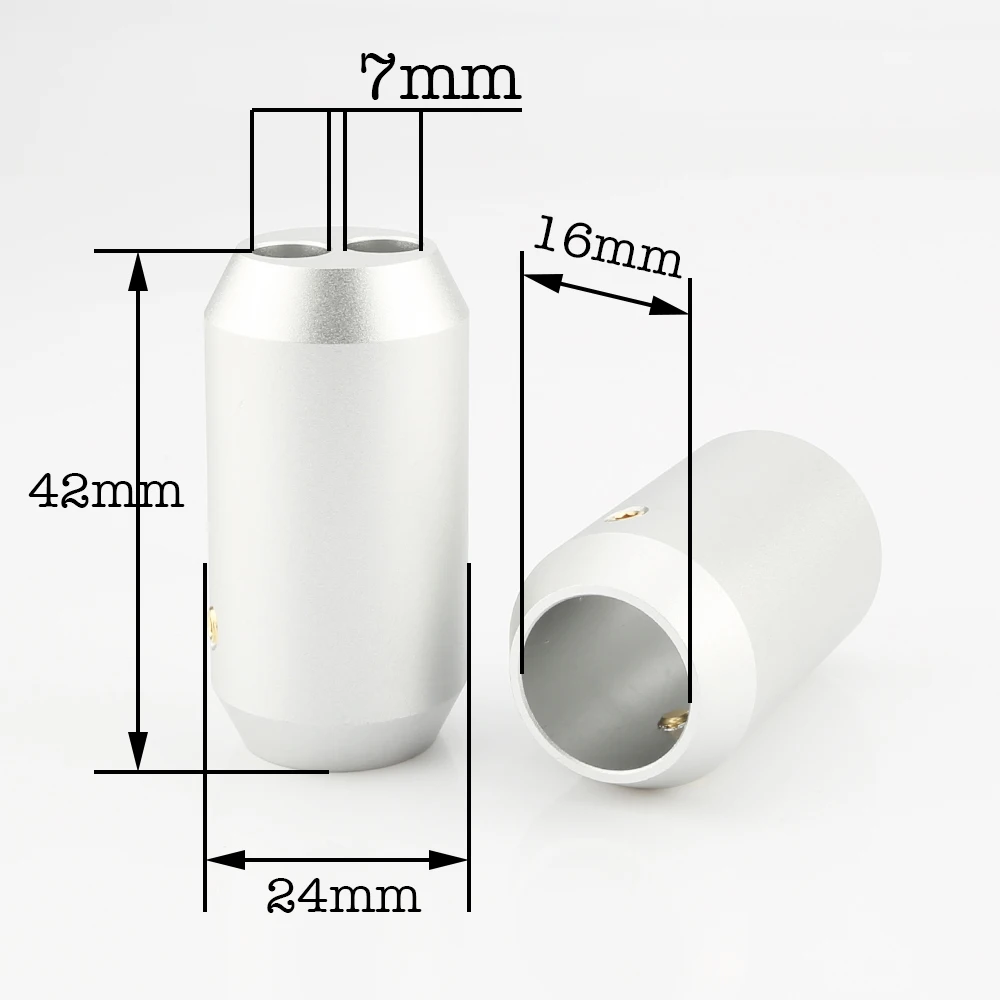 Baru Audiocast 4x Hifi Speaker Audio RCA Kabel Kawat Celana Bot Y Splitter 16Mm untuk 2*7Mm Celana
