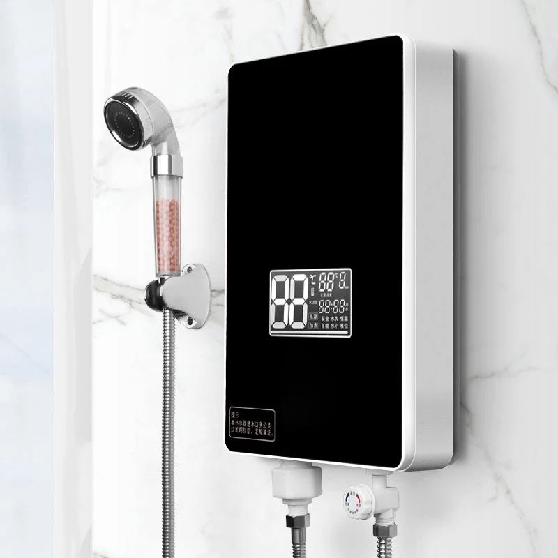 6000W Liền Máy Nước Nóng Nhỏ Nhanh Chóng Nóng Và Tắm Máy Cho Hộ Gia Đình Nhà Tắm Nhiệt Độ Không Đổi