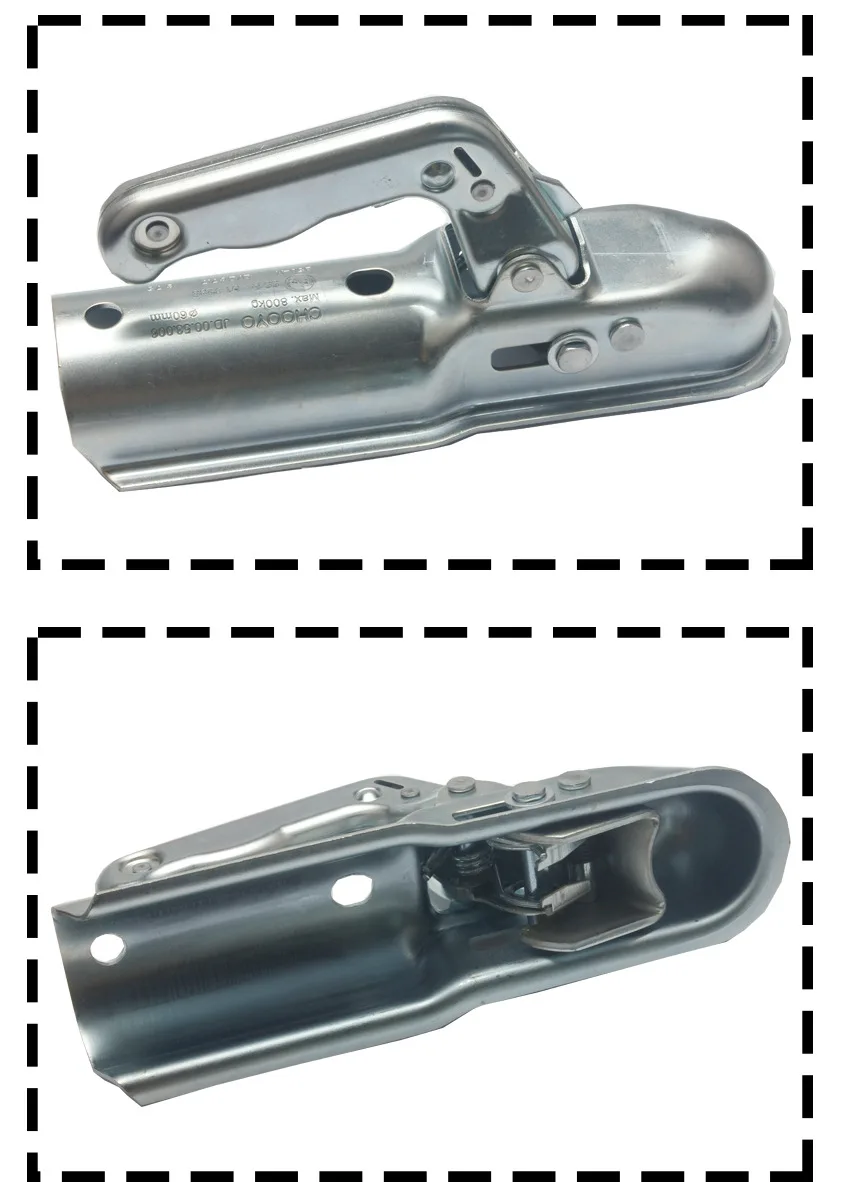 1 pz gancio di traino in metallo 800kg durevole kit di recupero palla di traino accessori per rimorchio copertura palla di traino per rimorchio auto