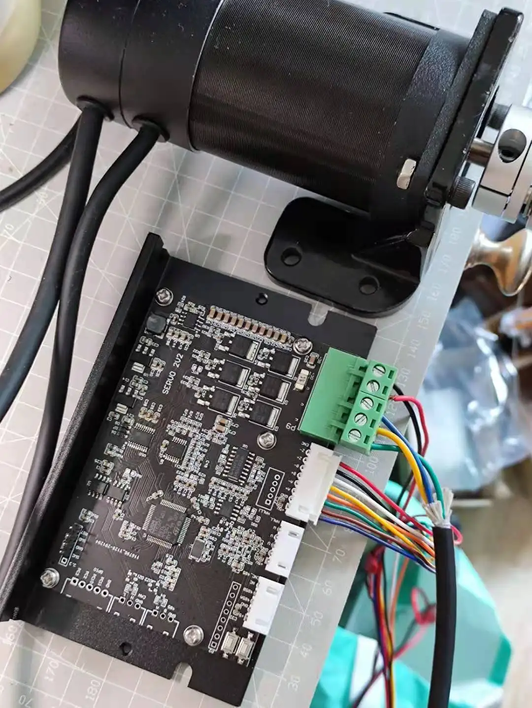 STM32F103, BLDC, PMSM, placa de desarrollo de servomotor, codificador, Control vectorial, FOC