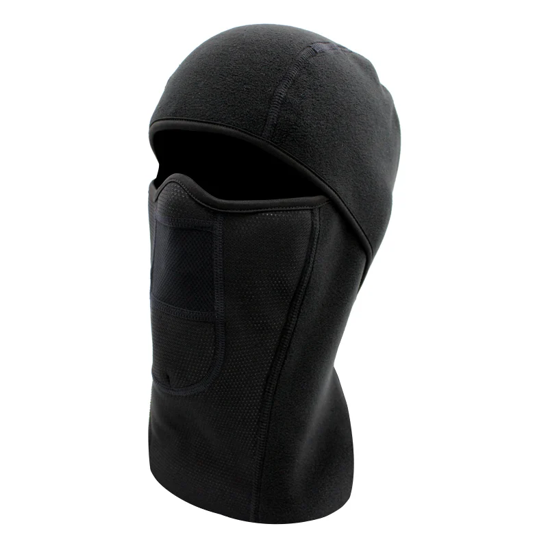 For Polar Fleece Wool Balaclava Motorcycle Mask Neck Warmer Full Face Mask Breathable Windproof Bicycle Ski Snowboard Workout