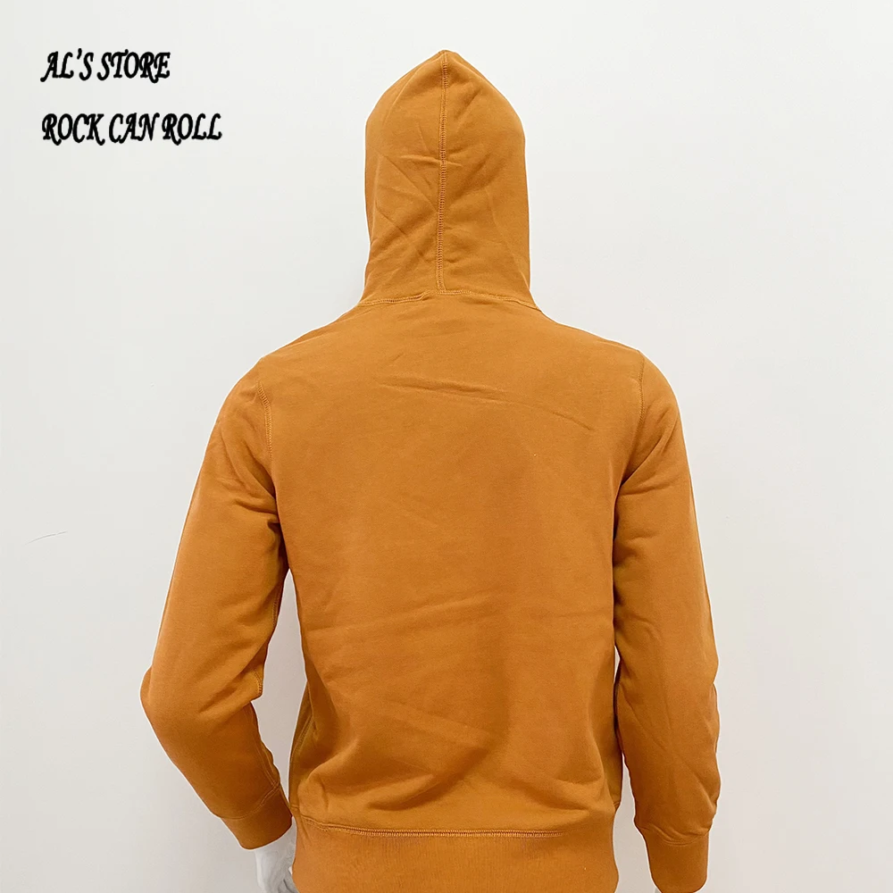 AL6169  RockCanRoll Super Quality Heavy Thick Long Sleeve Pullover Mans Cozy Flexible 400g 14.1oz Cotton Hoodie